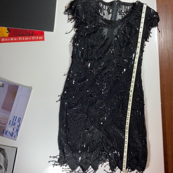 Scala Beaded Dress, Vintage 1980's EUC - Picture 2 of 5